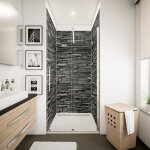 Panneau mural parement ardoise, revêtement pour douche et salle de bain, décodesign décor schulte lot ... Panneau mural parement ardoise, revêtement pour douche et salle de bain, décodesign décor schulte lot ...