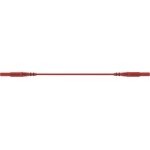 Msfk a341 / 1 / 100 / rt cordon de mesure de scurit fiche mle fiche mle 100 cm rouge 1 pc(s) - schtzinger ...