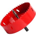 Sci cloche 120mm m42 hss scie cloche metal carrelage bois diamant fer aluminium bois cloison s�che tuyau ...