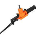 Scie alternative �lectrique multifonctionnelle, scie sabre domestique modifi�e portable, scie courbe, ...