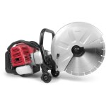 Scie à béton thermique 2500 w profondeur de coupe 120 mm découpeuse à disque Scie à béton thermique 2500 w profondeur de coupe 120 mm découpeuse à disque