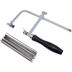 Scie � bijoux � cadre r�glable 144 lames kit de fabrication de bijoux professionnel