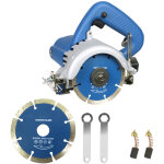 Scie � carrelage �lectrique 1200 w pour marbre et ma�onnerie, r�glage de la profondeur de coupe, biseau ...