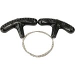Scies cha�ne de corde en acier manuel scie scie portable portable survie de survie engendriers en acier ...