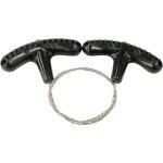 Scies cha�ne de corde en acier manuel scie scie portable portable survie de survie engendriers en acier ...