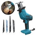 Scie � cha�ne sans fil, scie � cha�ne sans brosse 18v, scie � cha�ne � vitesse variable 0 - 3500spm, ...