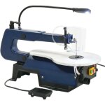 Scie � chantourner �lectrique avec p�dale et lampe led 125 w
