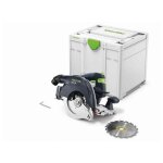 Scie circulaire � capot basculant festool hkc 55 eb - basic - sans batterie, ni chargeur - 576163