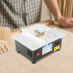 Scie circulaire �lectrique de table mini scies de table petit outil de coupe scie scie de table compacte ...