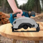 Scie circulaire portative sans fil 750 w - compatible avec les batteries lithium - ion makita - �paisseur ...