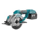 Scie circulaire sans fil 5 - 1 / 2 pour batterie makita 18v, sans balais 6600rpm profondeur de coupe ...