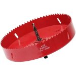 Scie cloche 180 mm acier rapide hss m42 bi m�tal tige hexagonale pour bois plaque m�tallique