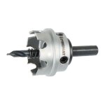 Scie cloche d. de la scie 23 mm prof. de coupe 4 mm garniture carbure avec foret et ressort