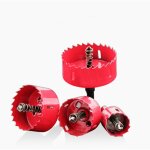 Scie cloche 80mm m42 ? adaptateur hexagonal ? pour fer, aluminium, cloison s�che, tuyaux, plastique ? ...