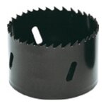 Scie cloche en acier rapide bim�tal, � : 140 mm, vitesse de rotation tr / mn acier � outils / inox 25, ...