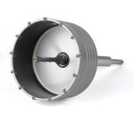 Scie cloche  bton de 115 mm, forets circulaires, scie cloche, pour bton, ciment, mur de briques, maonnerie ...