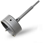 Scie cloche � b�ton de 120 mm avec extension sds - plus de 320 mm, kit de scie cloche � b�ton, foret ...