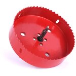 Scie cloche bi m�tal 150 mm acier rapide hss m42 tige hexagonale pour aluminium fer bois