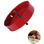 Scie cloche bi - m�tal � 150 mm , acier rapide hss m42, avec tige hexagonale et foret pour aluminium, ...