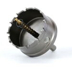 Scie cloche bi - m�tal, 42 mm carbure tct en acier inoxydable de qualit� industrielle, scie tr�pan alliage ...