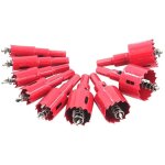 Scies cloches bim�talliques, 9 pi�ces, diam�tres 16, 18, 20, 22, 25, 30, 32, 35, 38 mm, pour fer, aluminium, ...