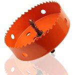 Scie cloche bim�tallique hss 100mm en acier rapide pour le m�tal, l'aluminium, l'acier inoxydable, le ...