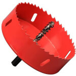 Scie - cloche bim�tallique m42 avec dam�tre de coupe : 110 mm, pour couper le bois, le plastique, les ...