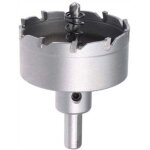 Scie cloche carbure tr�pan scie � trou 60mm diam�tre de coupe pour 0. 5mm - 3mm acier inox 5mm m�tal ...