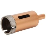 Scie - cloche diamant pour marbre, cramique, carrelage, bton, verre 30 mm