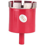 Scie - cloche diamant pour porcelaine, granit, marbre, gr�s c�rame, carrelage, ardoise (diam�tre 50 mm) ...