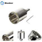 Scie cloche diamant�e 35 mm avec foret guidage de centrage, scie cloche carrelage avec rev�tement diamant, ...