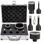 Scie cloche diamant�e pour carrelage en c�ramique 6 - 68 mm m14 falon - tech ft05dh