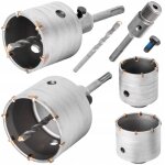 Scie cloche, fraise  couronne pour bton, sds + , plus scies cloches pour botes 65 mm + 80 mm