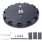 Scie - cloche rglable, 45 - 130mm / 1. 77 - 5. 12in diamtre cercle trou cutter foret avec triple lame ...