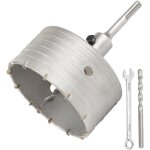 Scie cloche tr�pan beton � 115mm avec adaptateur sds plus 110 mm, carotteuse beton, scie tr�pan pour ...