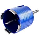 Scie cloche trepan b�ton arm� couronne diamant carotteuse + adaptateur sds - plus m16 + forets 8x120mm ...