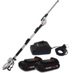 Scie  ebrancher taille haies sur perche 20v - xperformer xp2psth20li - portatif - 2 batteries 2ah et ...