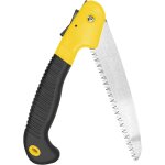 Scie d'�lagage pliante jaune, ext�rieur, lame en acier de 15 cm pour r�parations de jardin, camping et ...