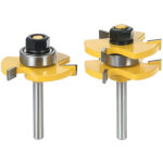 Scie de meulage de bois de m�ches de 3 dents scie de fraise en bois de forme t - shirt pour woodworker ...