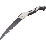 Scie pliante 10 pouces lame en acier au manganse triple coupe dents petite scie d'lagage  main pour ...