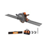 Aeg - scie plongeante 18v brushless - rail de guidage 152 cm - sans batterie ni chargeur - bks18pbl - ...