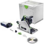 Scie plongeante sans fil 18v tsc 55 kseb - basic - festool - sans batterie, ni chargeur - systainer - ...