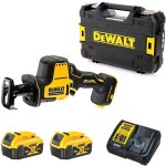 Scie sabre compacte dewalt dcs369 (2 x 5ah) 18v xr