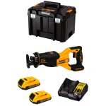 Scie sabre dewalt dcs382d2t (2 x 2, 0 ah dcb107 tstak vi)