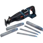 Scie sabre sans fil bosch gsa 18v - 28 + lame de scie sabre 75 pro s1137bef