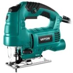 Scie sauteuse r�glable avec laser et bouton de verrouillage (850 w 3000 tr / min) avec accessoires