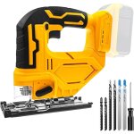 Scie sauteuse sans fil compatible avec batterie dewalt 20 v max, outil de coupe de scie sauteuse 400 ...