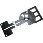 Scie sur rail � angle r�glable avec but�e d'angle positive rapide de - 60� � 60�, rail carr� � angle ...