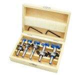 Scies  trous pour charnires de meubles 15 - 35mm, ensemble de forets pour menuiserie, bote de rangement ...