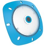 Scorpio - clairage piscine - projecteur notmad 18 led - blanc - enjoliveur bleu clair de seamaid